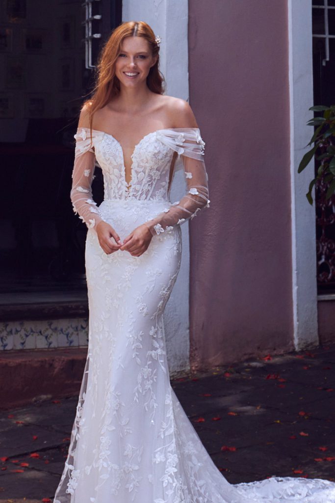 One style that has gained popularity in recent years is the long sleeve wedding dress. This elegant and timeless option offers a unique look and many benefits.